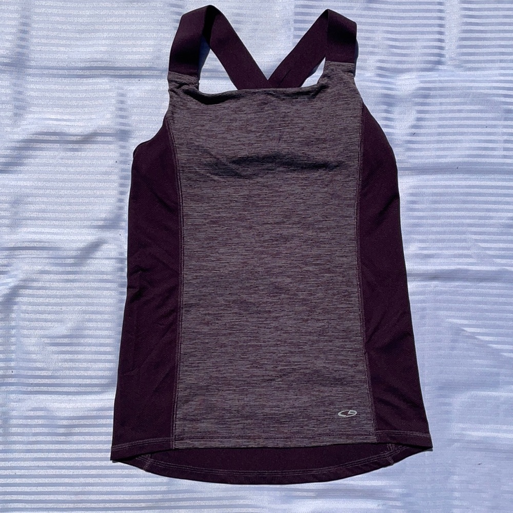 Purple champion duo dry Tank top